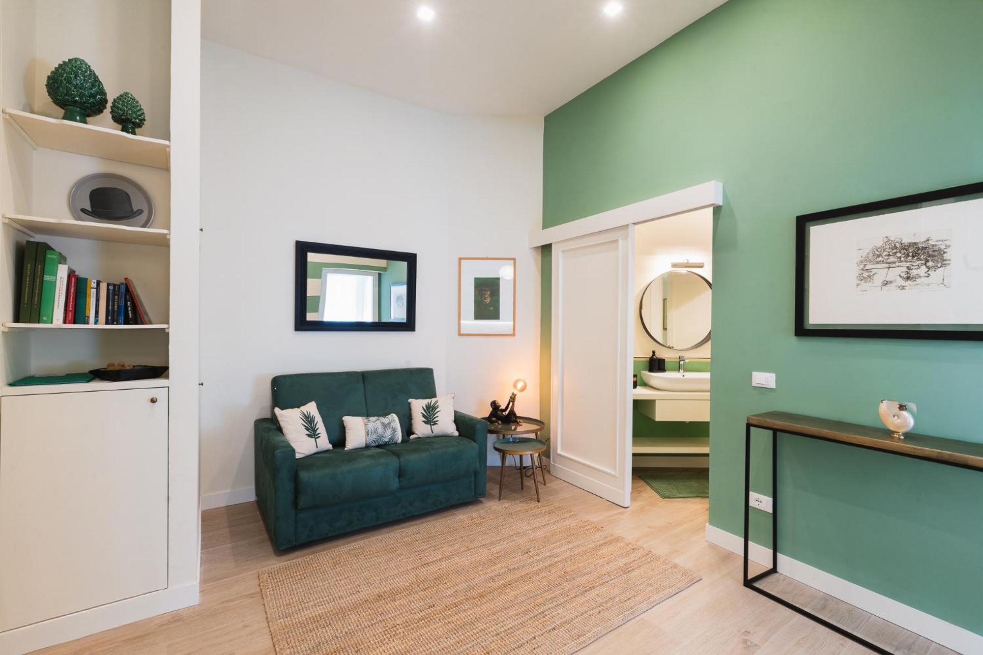 Cozy Olive Green Flat Флоренція Екстер'єр фото