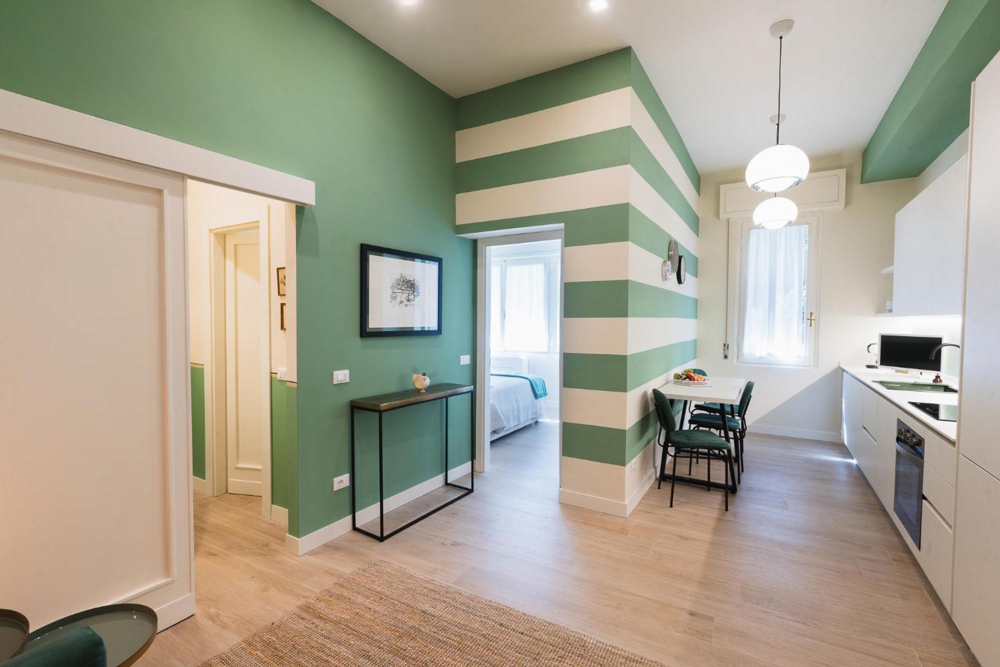 Cozy Olive Green Flat Флоренція Екстер'єр фото